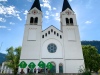 Bäume am Kirchplatz.