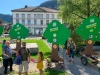 Begegnungsraum gestalten bei der Blumenwiese mit dem Neubau der VS-Markt.